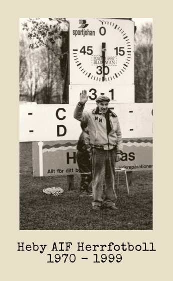 Heby AIF Herrfotboll 1970-1999